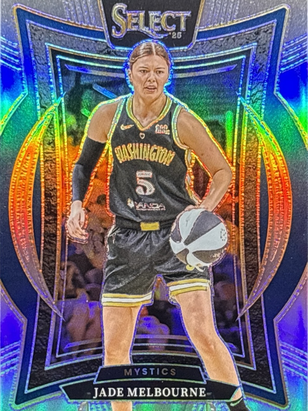 Panini Select Jade Melbourne Mystics Basketball Trading Card - Prizm